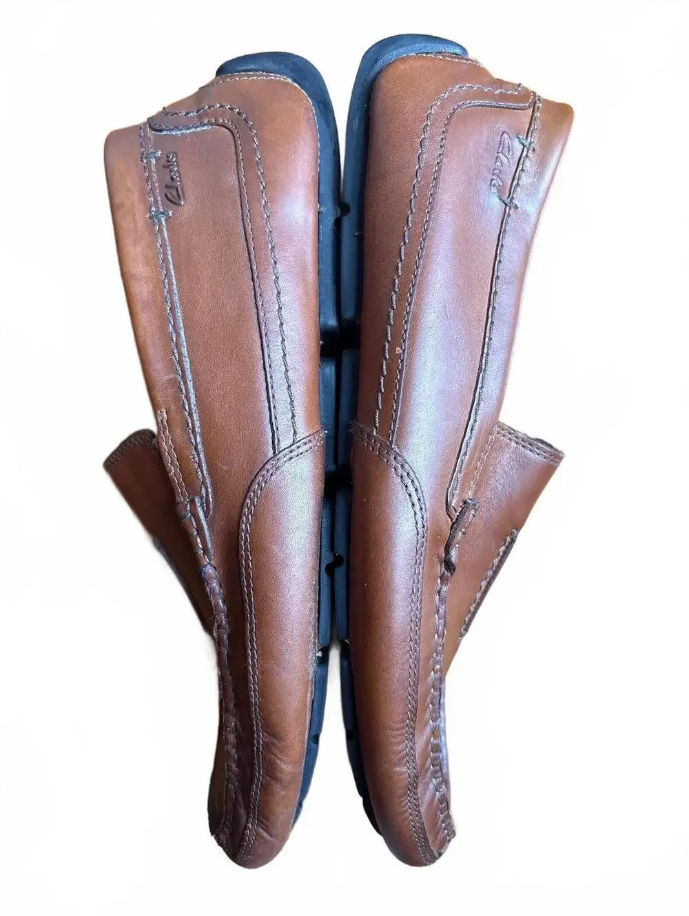 Cole Haan for Clark’s Brown Leather Drivers 11M